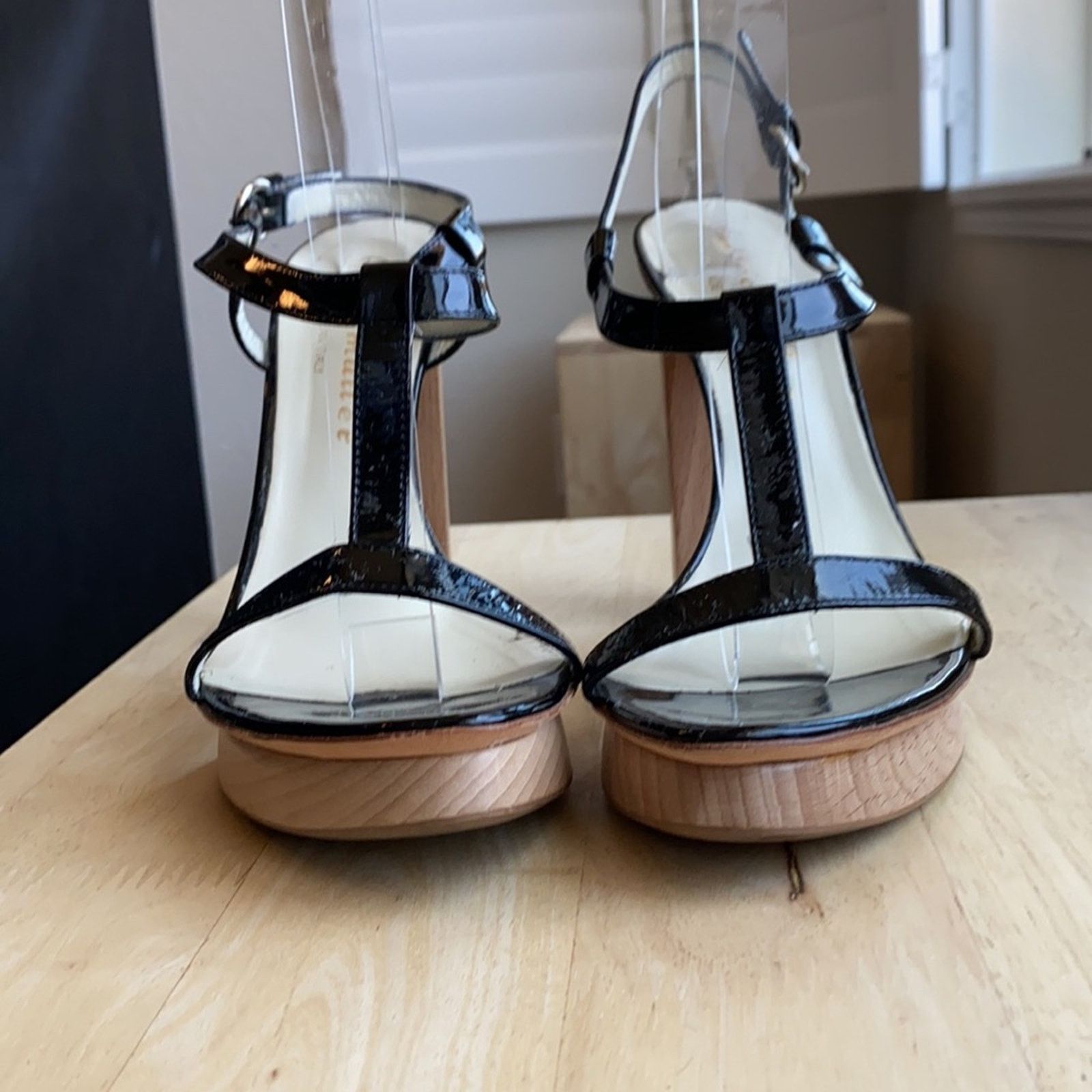 Other Bettye Muller patent leather black platform formal size 8.5 Size US 8.5 / IT 38.5 - 3 Thumbnail