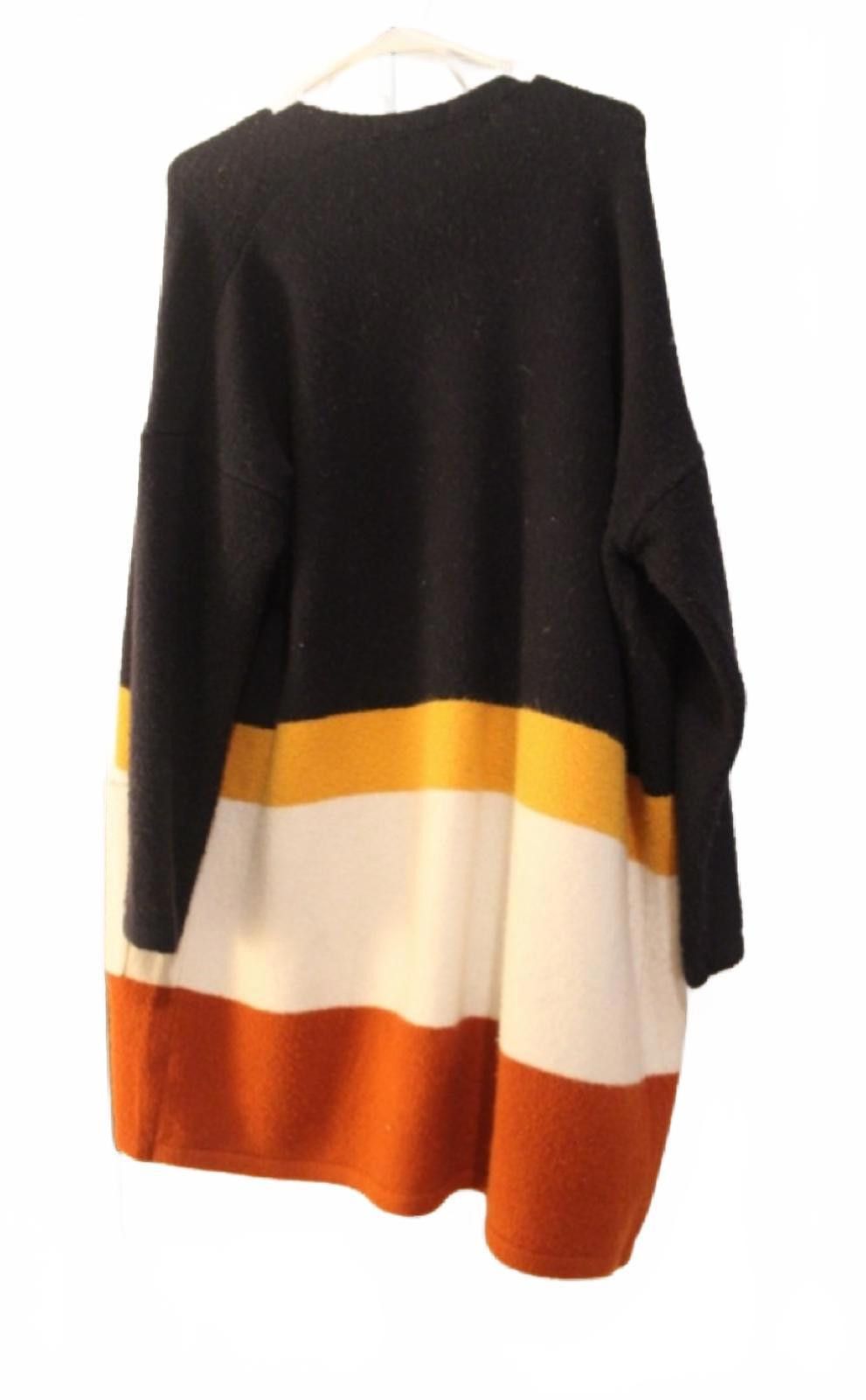 Forever 21 Forever 21 Colorblock Open Front Long Cardigan Sweater sz M Size M / US 6-8 / IT 42-44 - 5 Thumbnail
