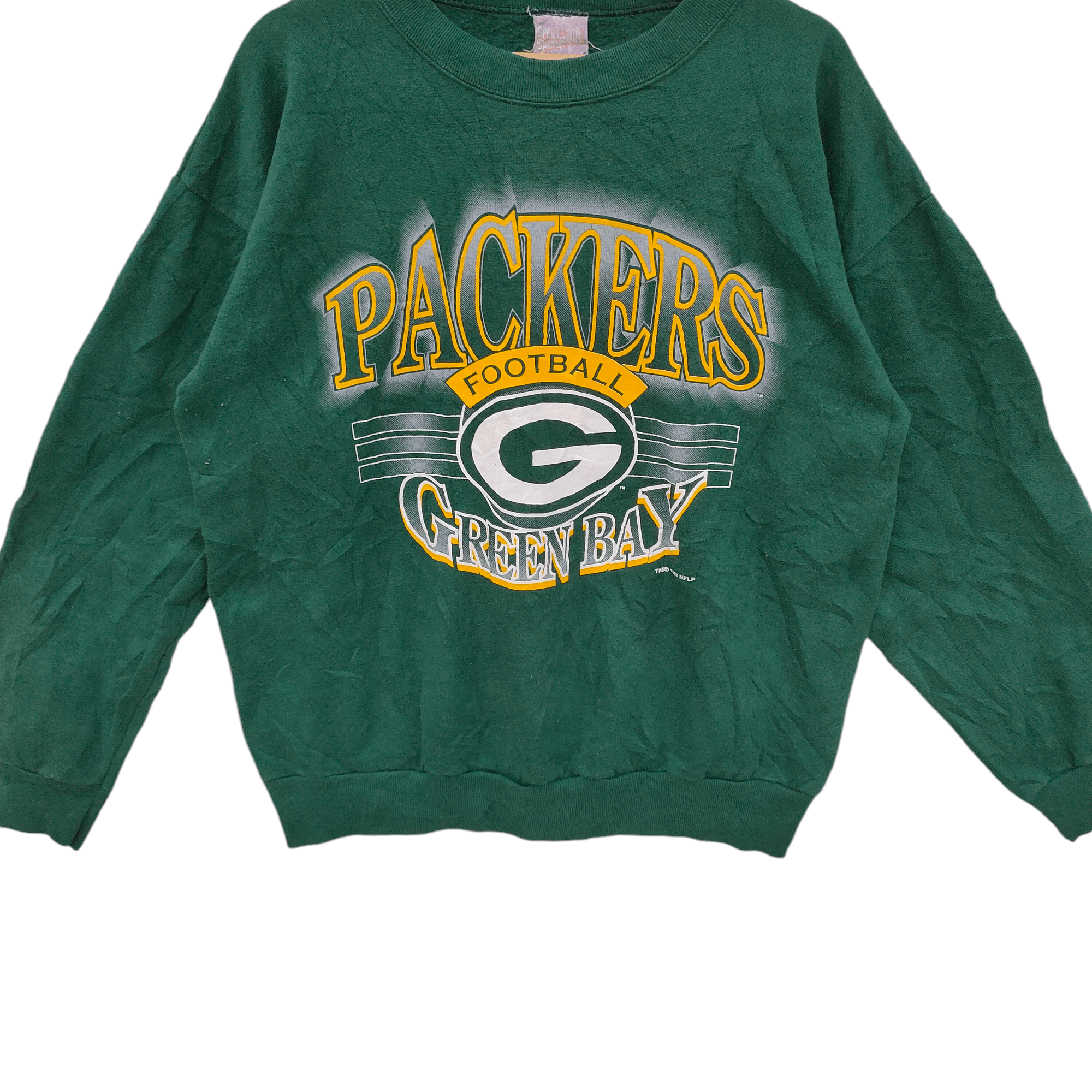 NFL × Vintage 90s Green Bay Packers Sweatshirt Large Vintage 1993 NFL Size US L / EU 52-54 / 3 - 4 Thumbnail