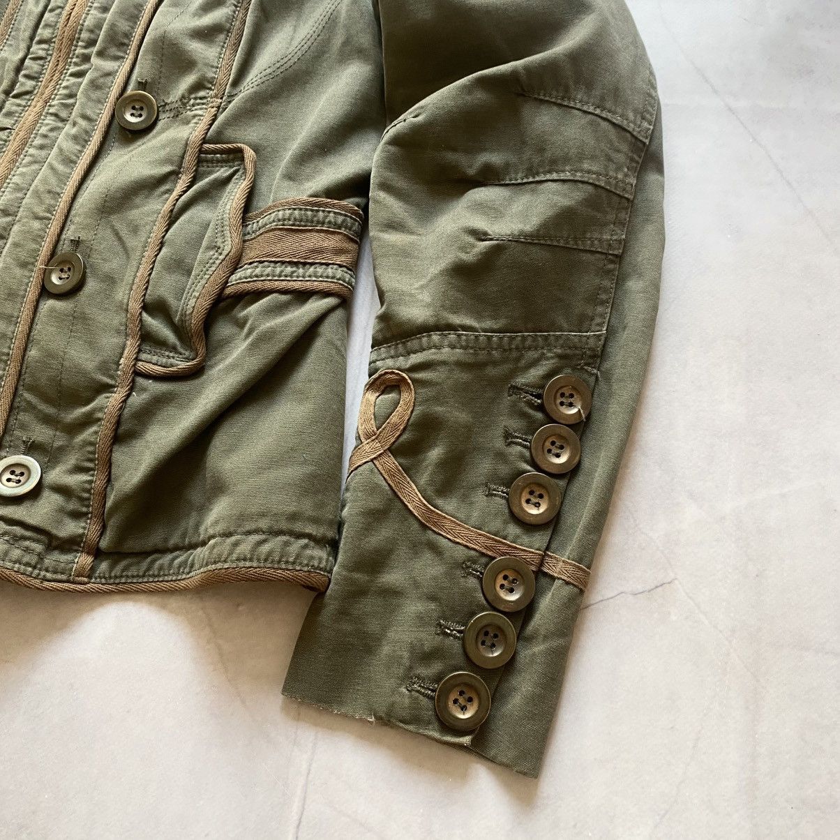 Hysteric Glamour × Undercover 00s Napoleon Military Jacket Japan PPFM If Six Was Nine Vibe Size M / US 6-8 / IT 42-44 - 4 Thumbnail