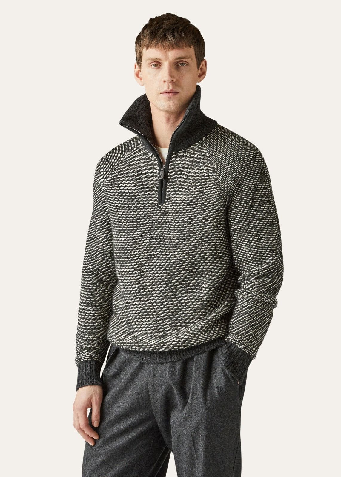 Loro Piana o1srvl11e0225 FAN2313 Sweater in Grey Size US L / EU 52-54 / 3 - 2 Thumbnail