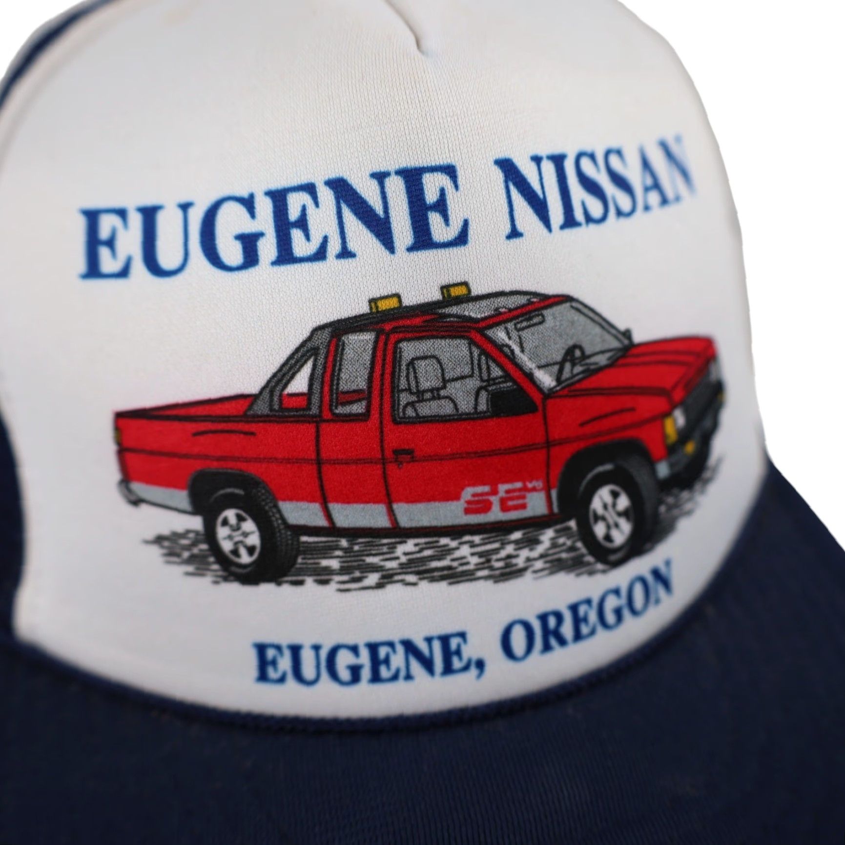 Vintage VINTAGE Nissan D21 Hardbody Extended Cap Mini Truck Graphic Hat Truck Hat Men OS Black 90s Mens Size ONE SIZE - 3 Thumbnail