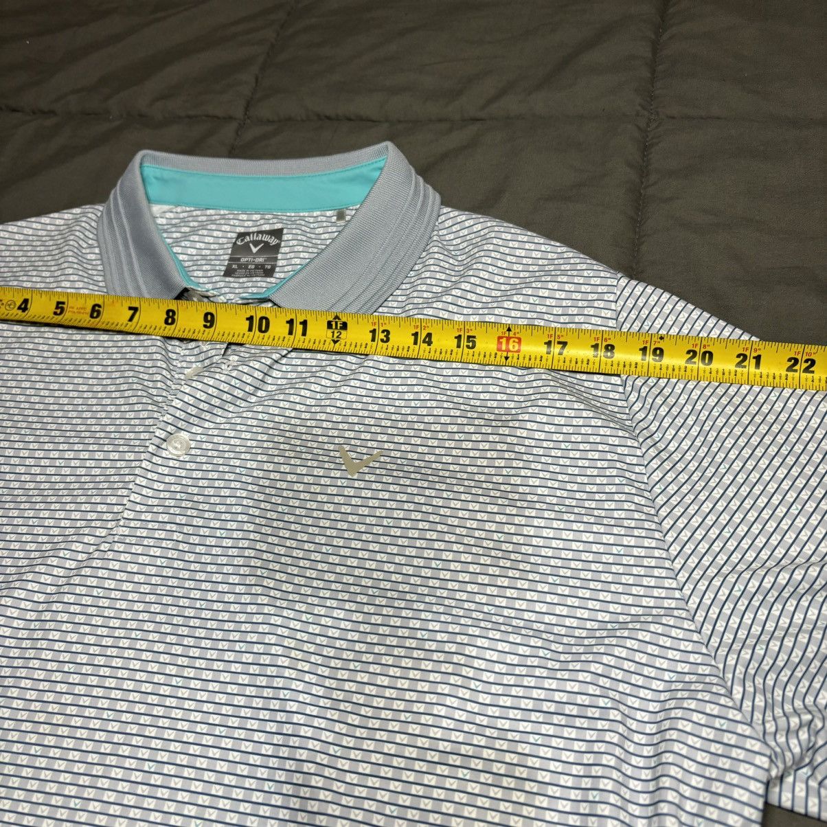 Callaway Callaway Men's Opti Dri Golf Polo XLarge Logo Size US XL / EU 56 / 4 - 4 Thumbnail