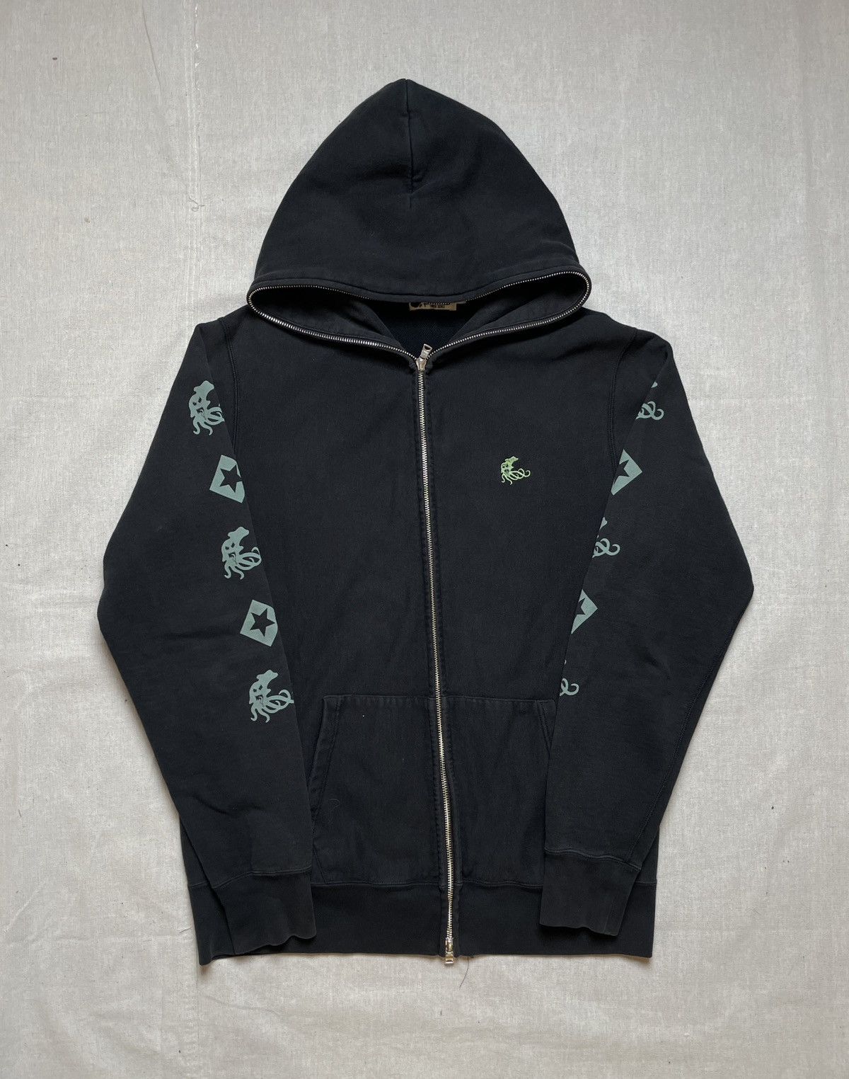 Bape RARE Bape Octopus Logo Full Zip Size US XL / EU 56 / 4 - 1 Thumbnail
