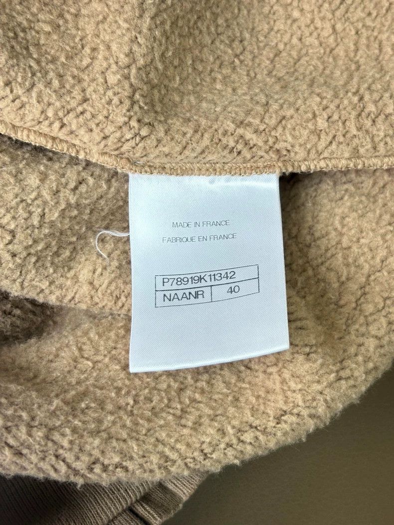 Chanel Chanel 24K khaki teddy lamb wool sweatshirt Size S / US 4 / IT 40 - 6 Thumbnail