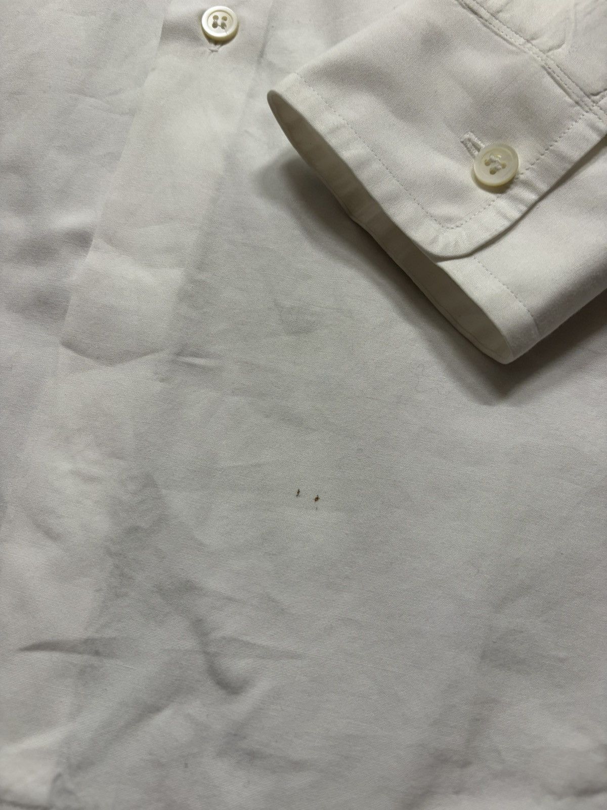 Comme des Garcons Homme Plus 1998 White Button Up Shirt Size US L / EU 52-54 / 3 - 4 Thumbnail
