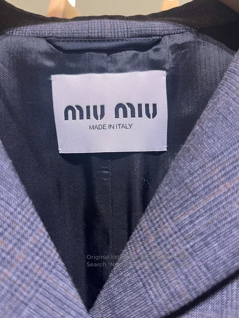 Miu Miu Miu Miu 40 Light denim blue suit jacket Size L / US 10 / IT 46 - 5 Thumbnail