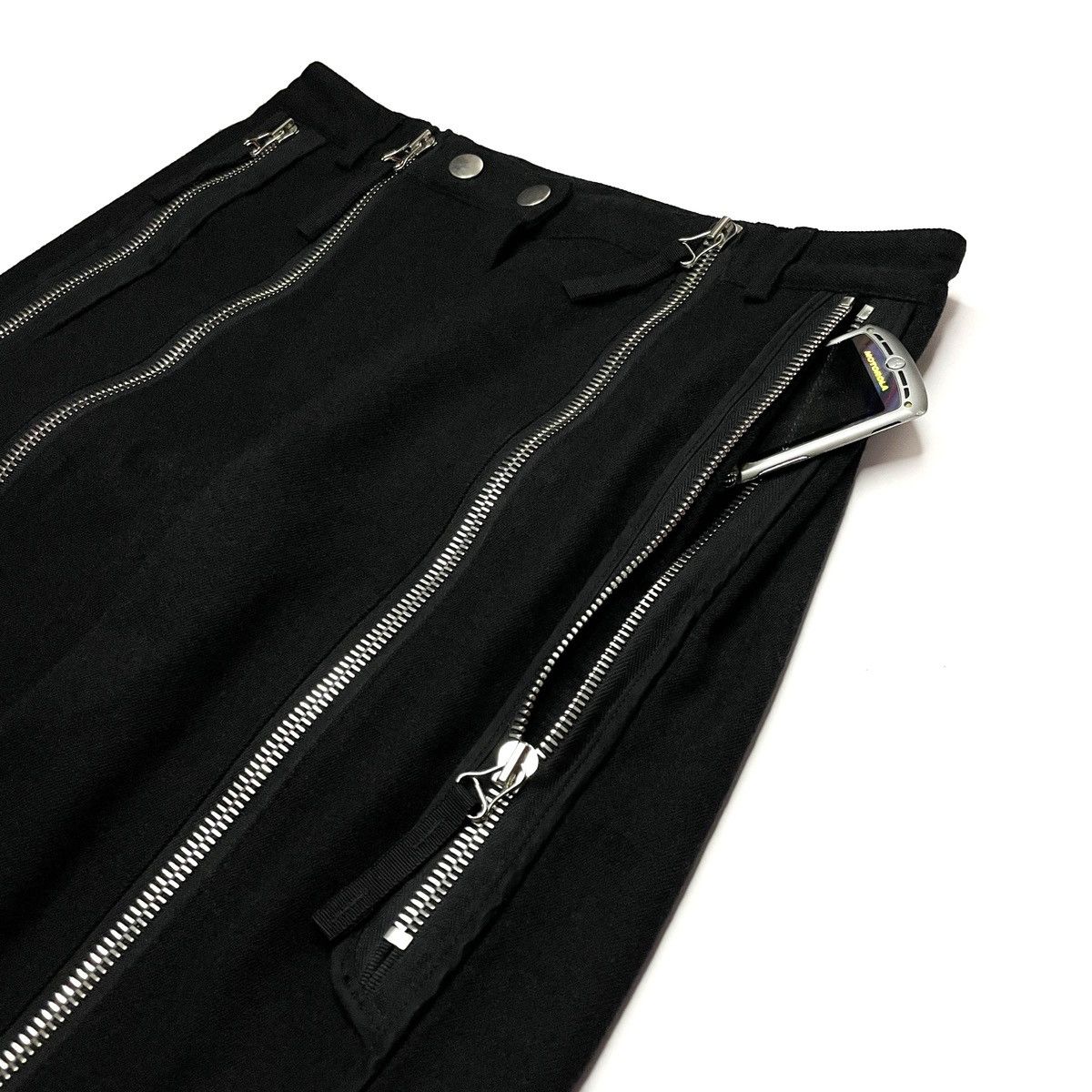 Dries Van Noten Dries Van Noten AW14 Zippers Wool Pants Size 28" / US 6 / IT 42 - 7 Thumbnail