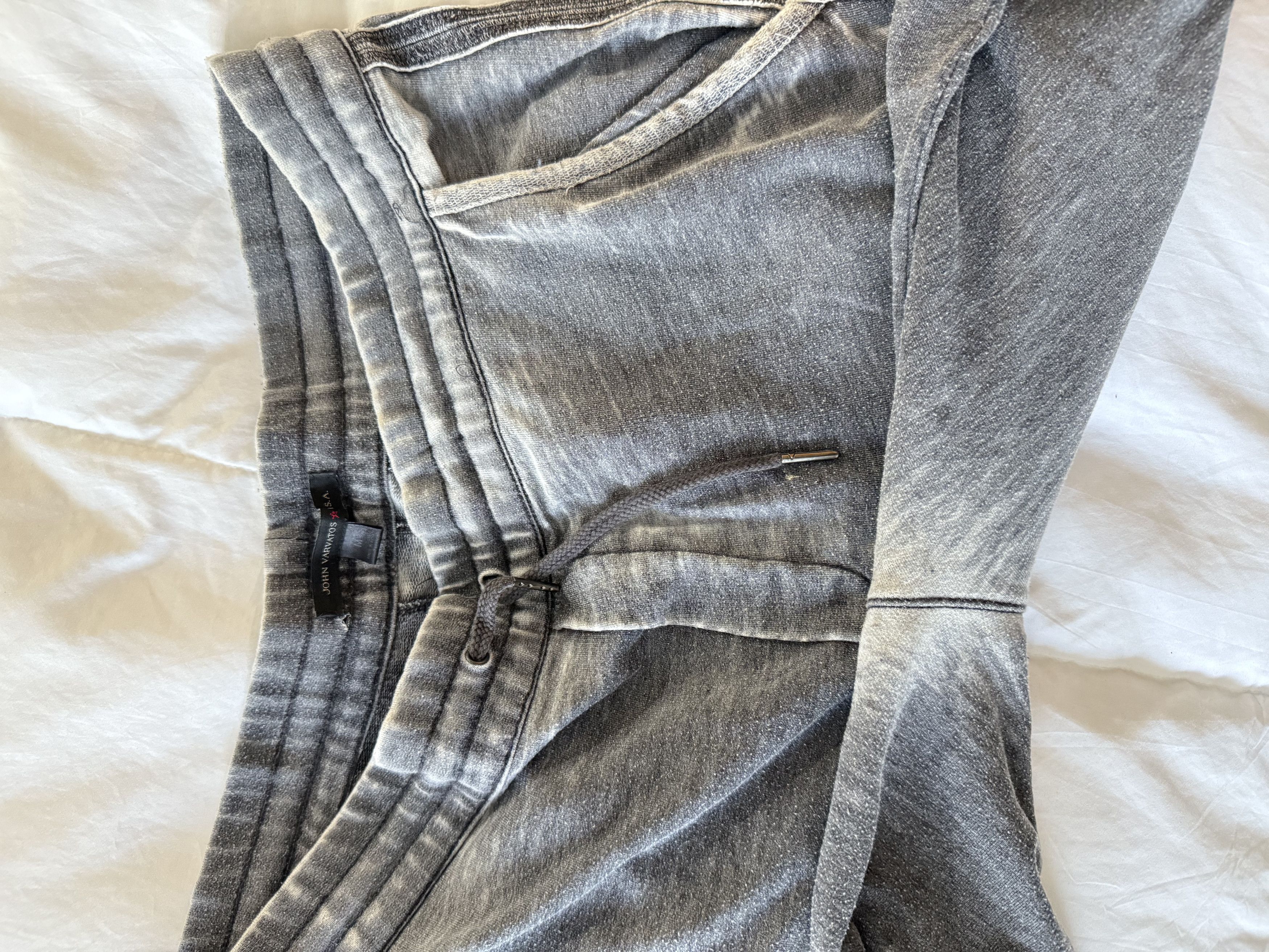 John Varvatos John Varvatos Star USA Black Sweatpants (Size L) Size US 33 - 3 Thumbnail