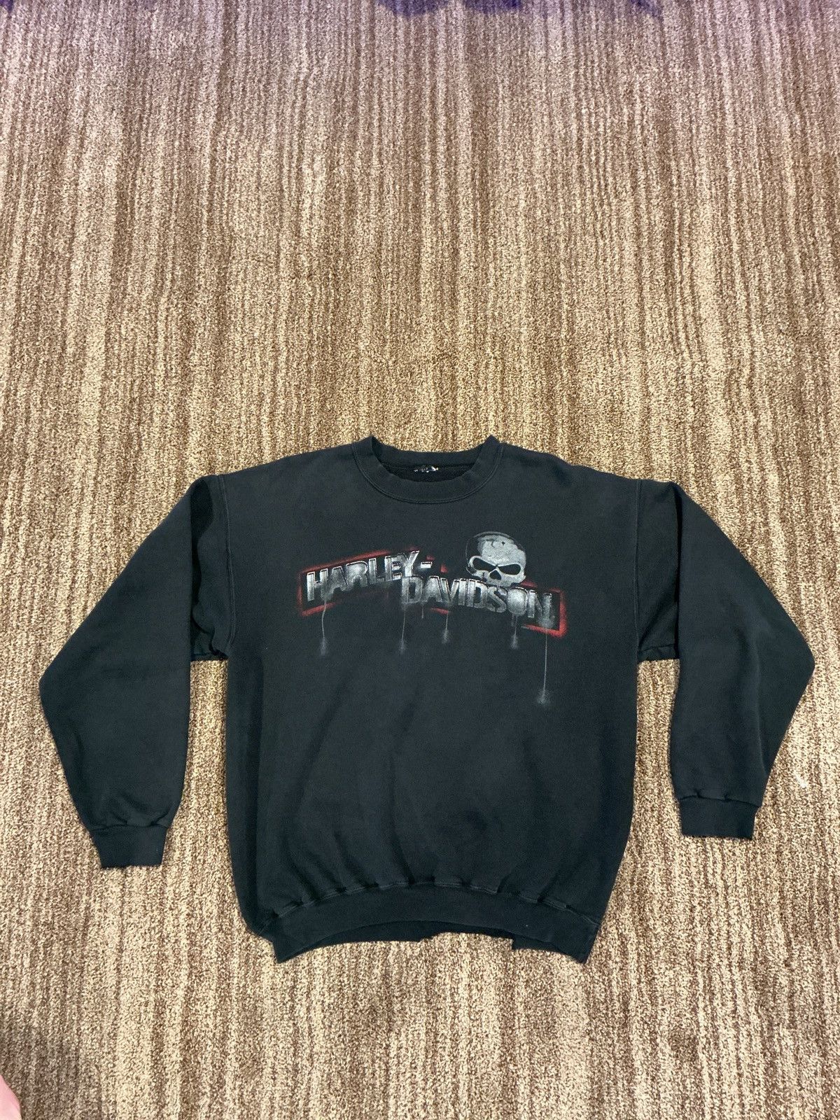 Vintage Harley Davidson Crewneck Sweatshirt