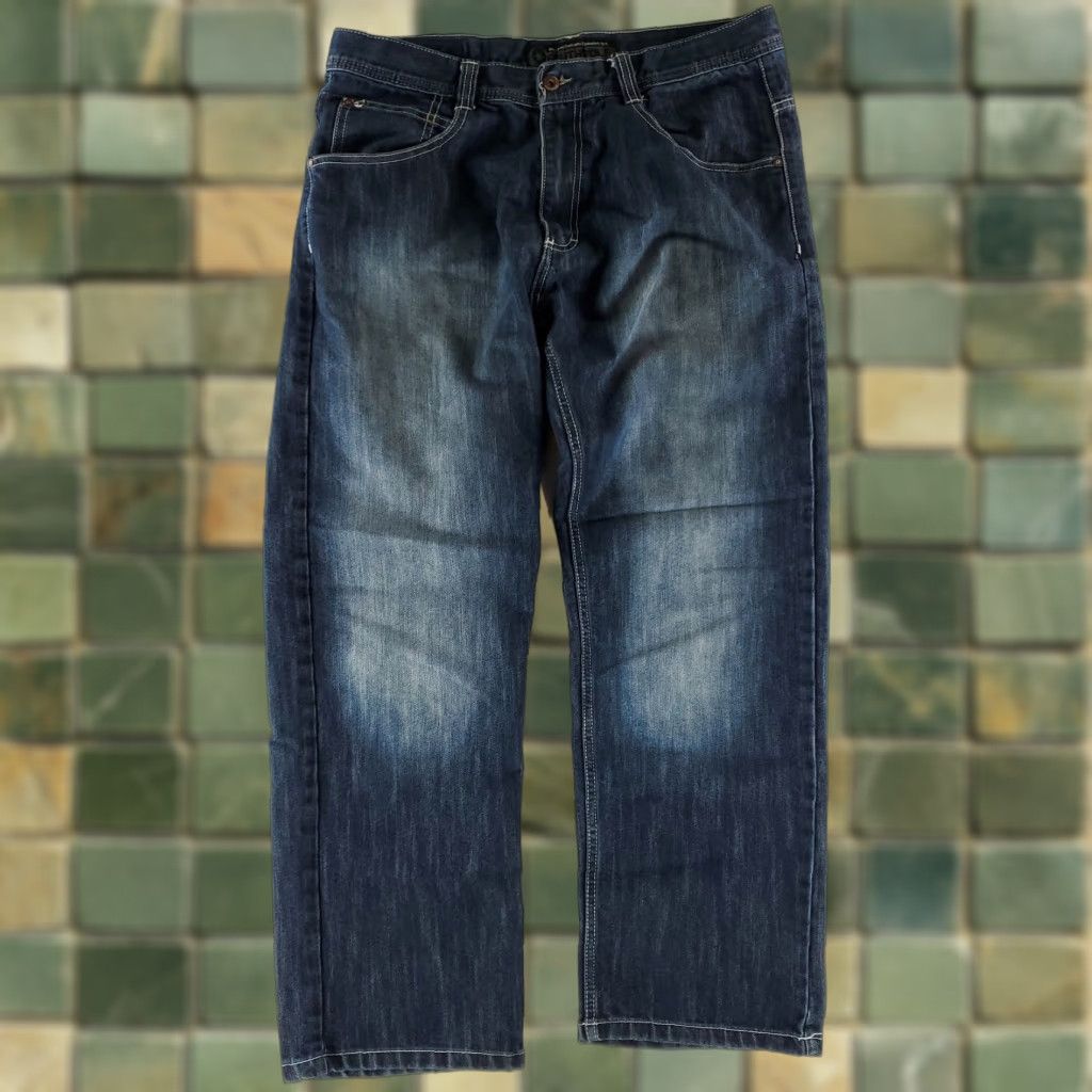 Southpole VINTAGE Southpole Jeans Wide-Leg Baggy 4180 Blue Men's 38 Adult 38x30 Actual Clothing Jeans Size US 38 / EU 54 - 1 Thumbnail