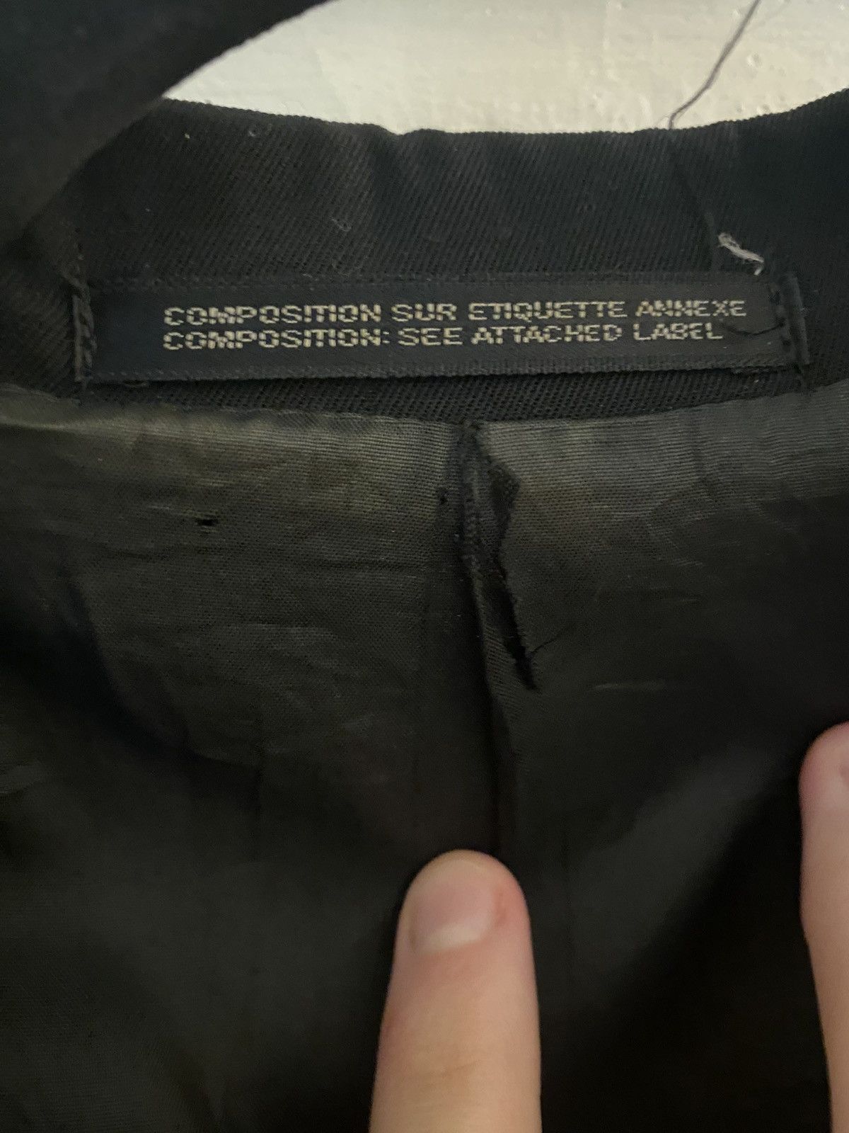 Yohji Yamamoto Yohji Yamamoto SS97 Gabardine Blazer Size 38R - 4 Thumbnail