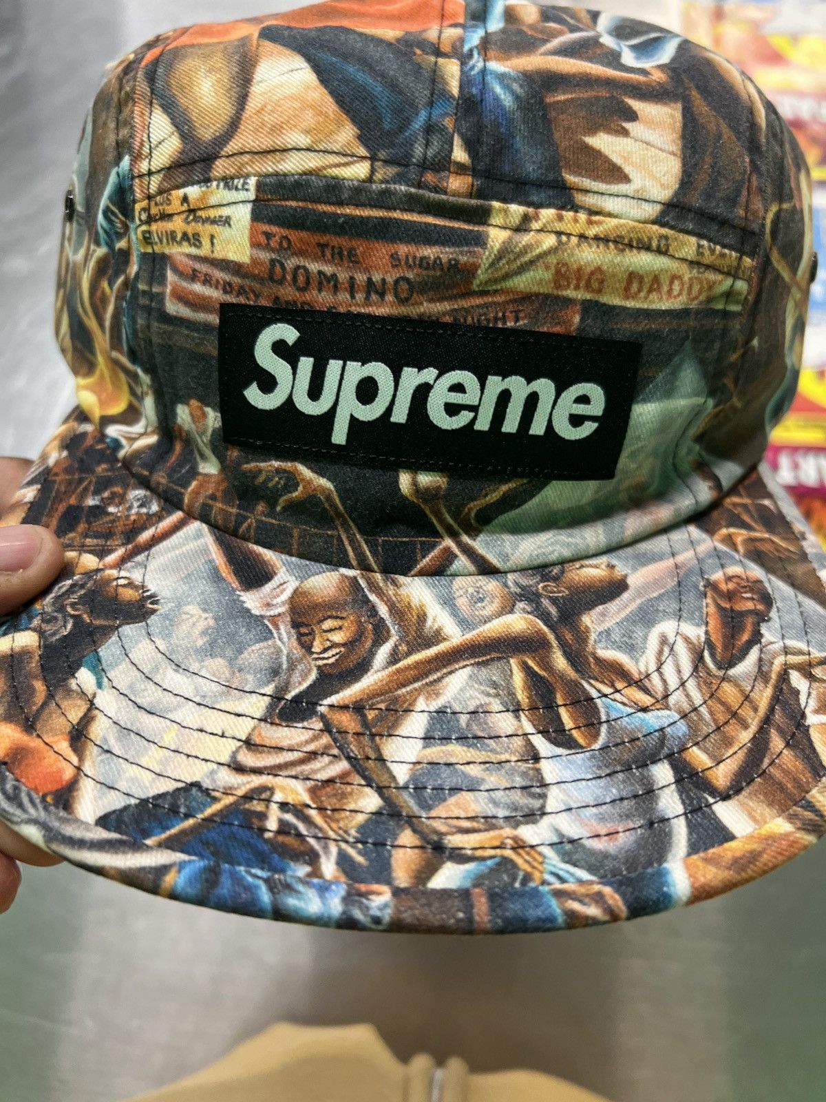 Supreme Ernie Barnes Camp Cap Multicolor - SS25 - US