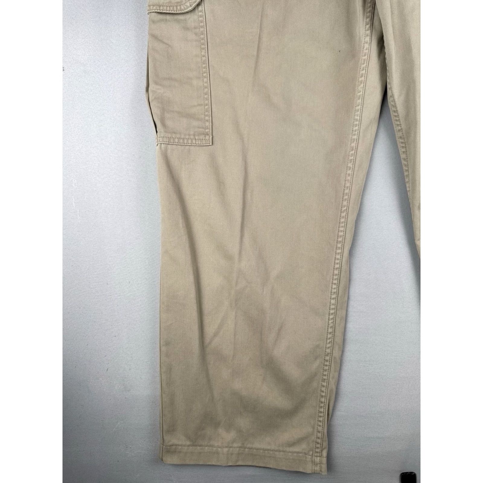 Vintage VINTAGE Levi's Silvertab Cargo Pants Khaki Relaxed Fit 36x32 Mens Pants Size US 36 / EU 52 - 3 Thumbnail