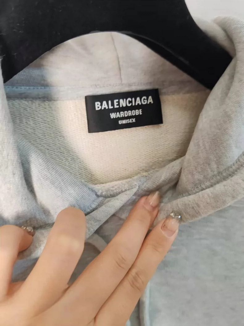 Balenciaga Balenciaga Embroidered Logo Sweatshirt Size US XXS / EU 40 - 3 Thumbnail