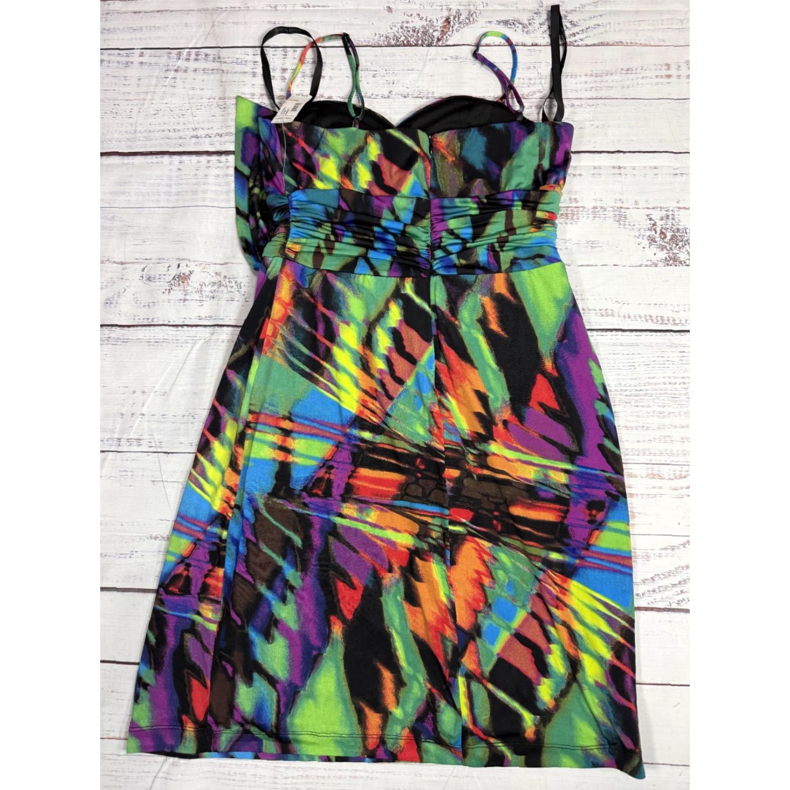 Vintage VINTAGE Bisou Bisou Green Mini Sweetheart Dress Cocktail Sleeveless 10 NWT Women Party/Cocktail Dress Womens Size L / US 10 / IT 46 - 5 Thumbnail