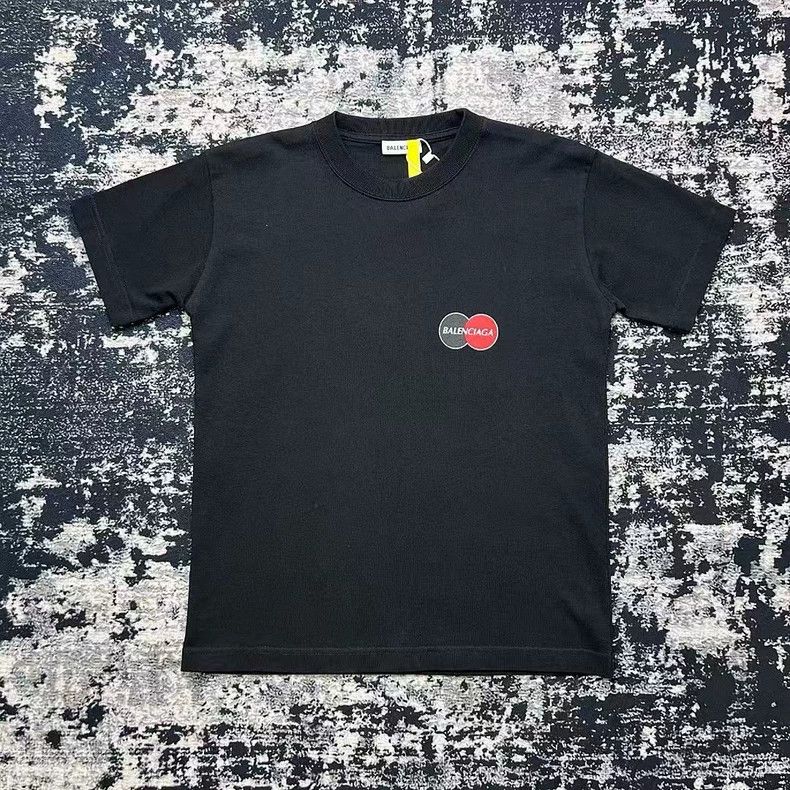 Balenciaga Balenciaga Black PepsiCo printed short sleeve T-shirt Size US M / EU 48-50 / 2 - 1 Thumbnail