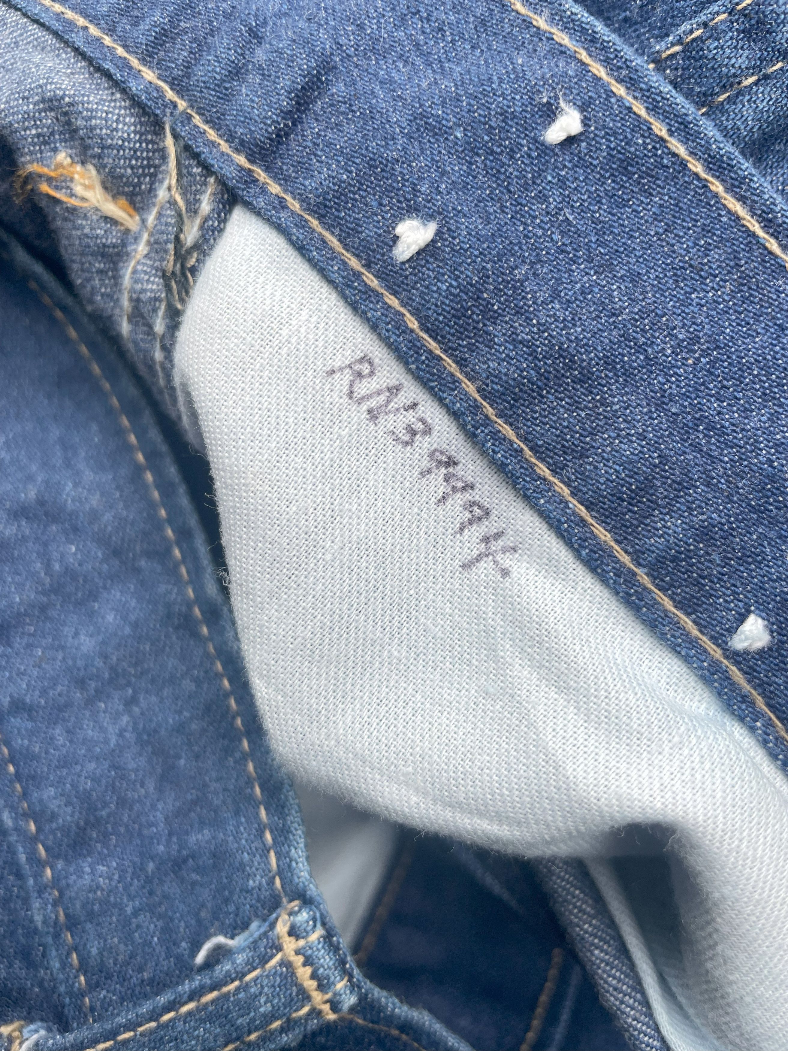 Other Vintage 70's Unknown Brand Wide Leg Jeans Size US 28 / EU 44 - 15 Thumbnail