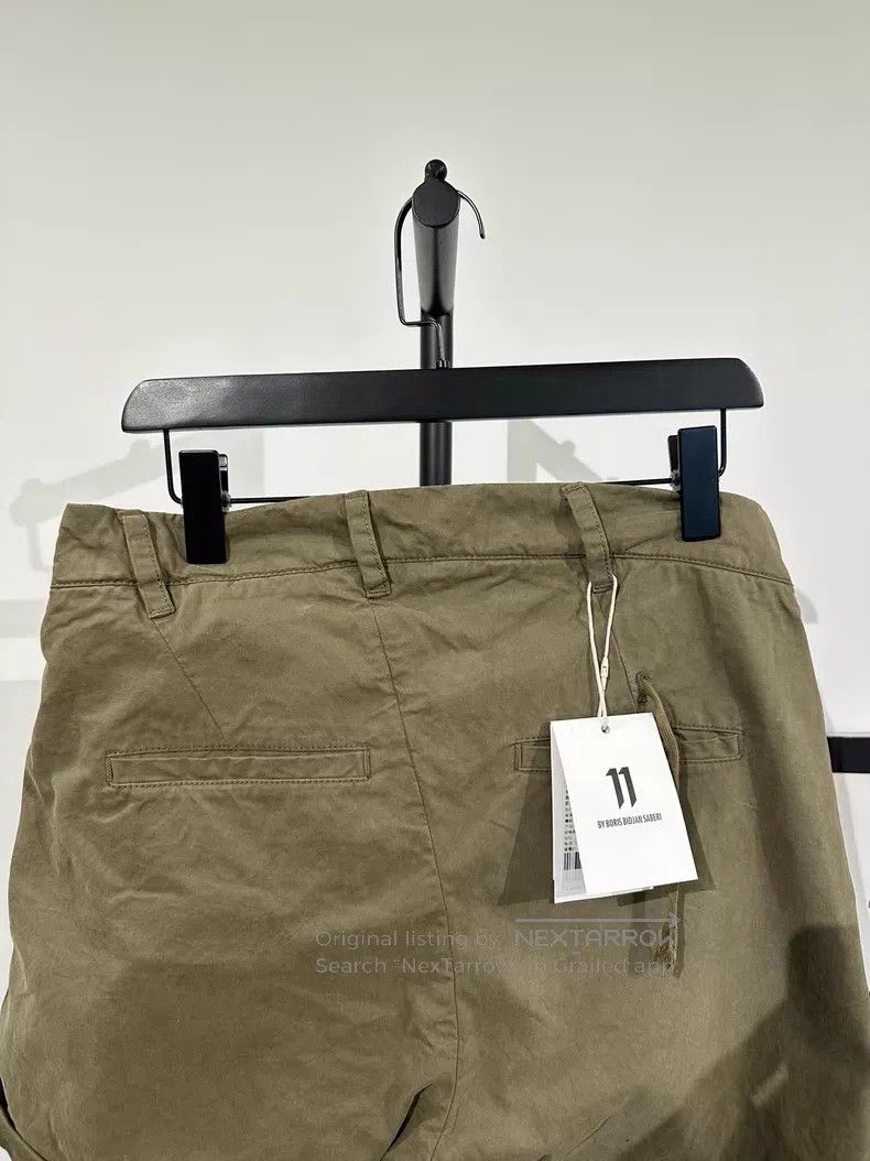 Boris Bidjan Saberi Boris Bidjan Saberi Size L 11by bbs P5 cotton twill shorts| Size US 32 / EU 48 - 7 Thumbnail