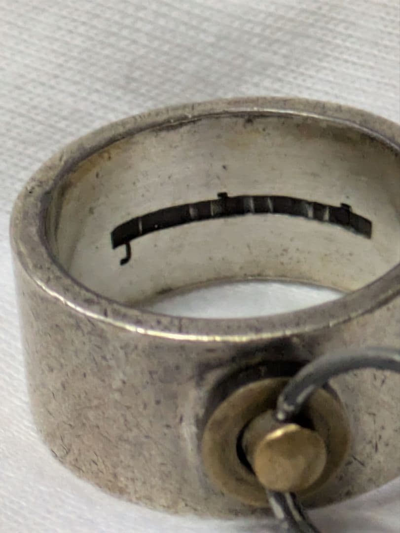 Number (N)ine SS02 "Modern Age" Archive Piercing Ring Size ONE SIZE - 5 Thumbnail