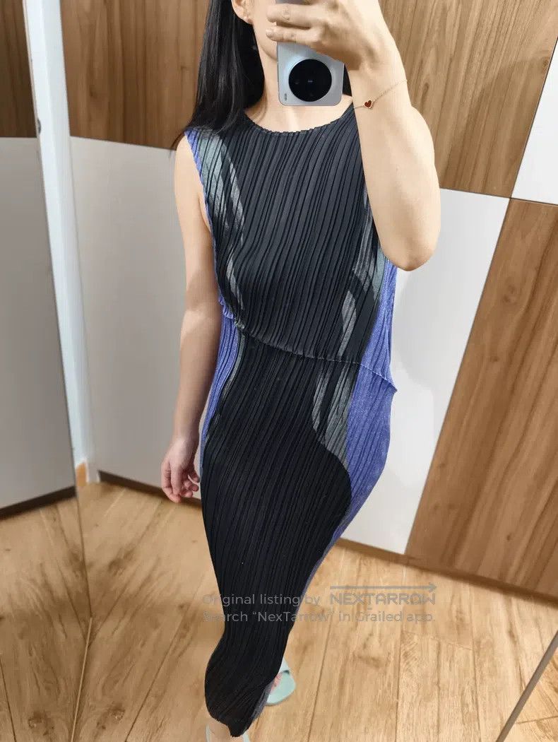 Issey Miyake Zipper Dress