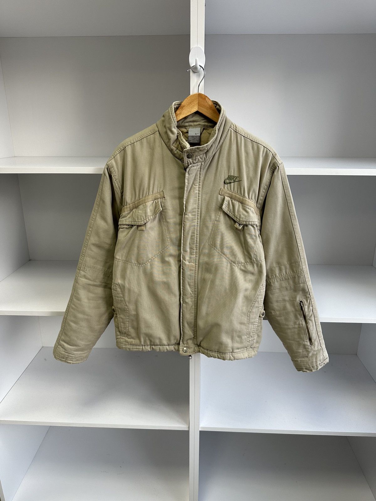 bomber nike beige