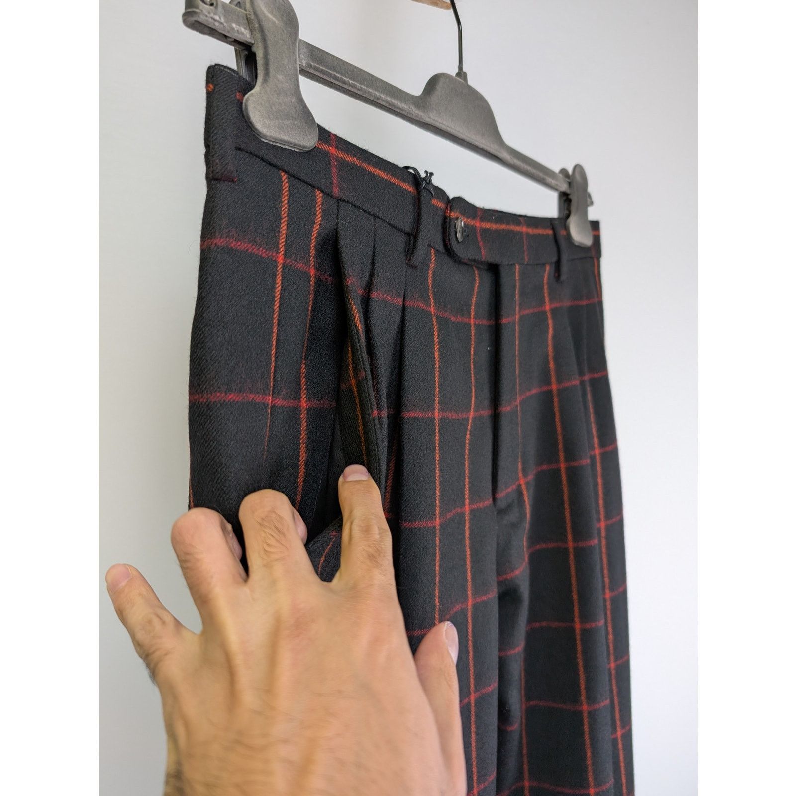 Gucci o1rshd1 Checked Dress Pant in Multicolor Size US 32 / EU 48 - 5 Thumbnail