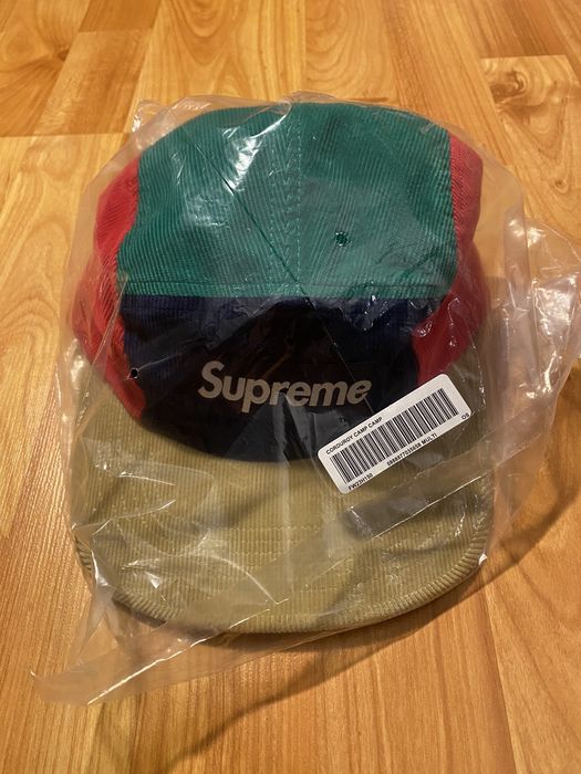 Supreme Supreme Corduroy Camp Cap Multi-Color FW23 *DS IN HAND