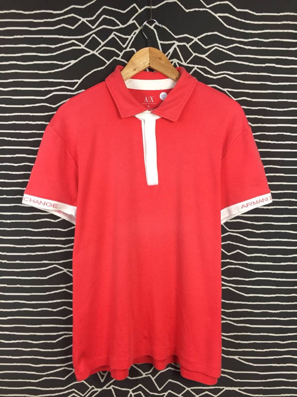 Armani Exchange Armani Exchange Luxury Brand Polo Tee Size US XL / EU 56 / 4 - 2 Thumbnail
