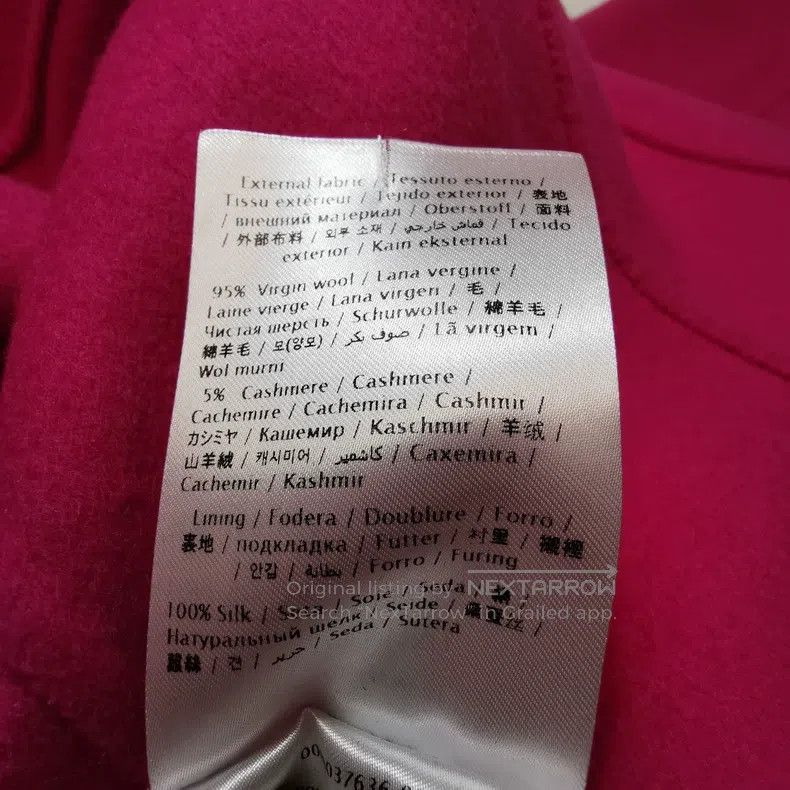 Other Valentino Rose red wool coat Size XS / US 0-2 / IT 36-38 - 7 Thumbnail