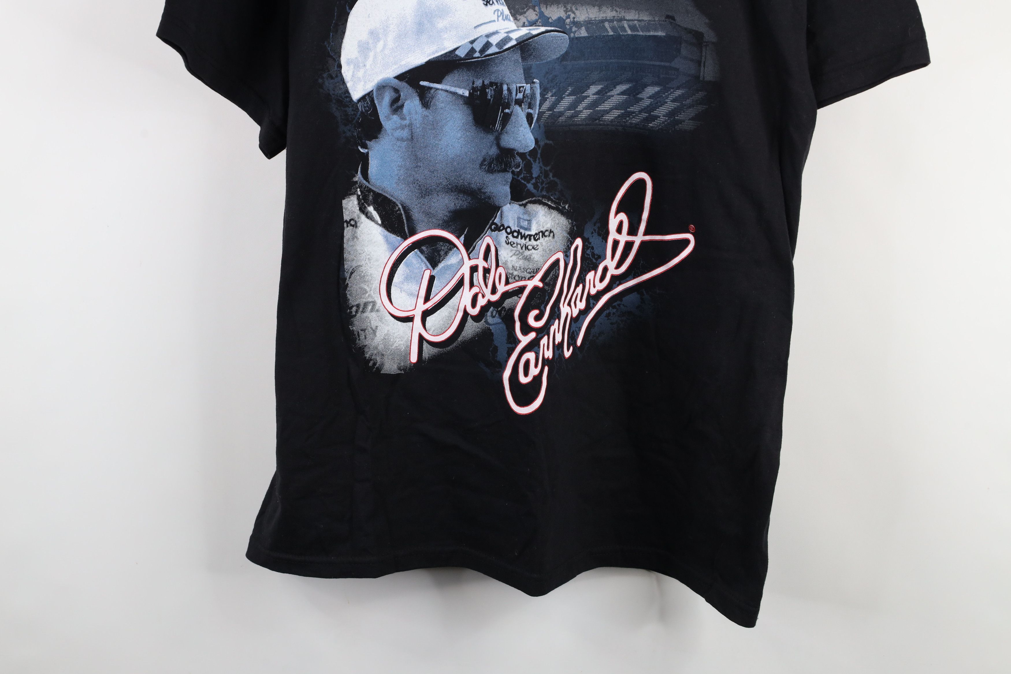 Vintage Deadstock Y2K NASCAR Dale Earnhardt Racing T-Shirt Black Size US XL / EU 56 / 4 - 3 Thumbnail