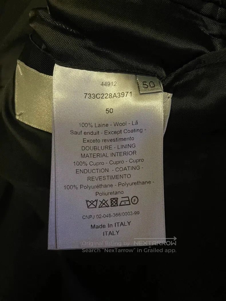 Dior Dior Men's Wool Suit Jacket. Size US L / EU 52-54 / 3 - 7 Thumbnail