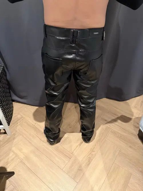 VIBE Faux Leather Skinny Pants Size US 36 / EU 52 - 7 Thumbnail