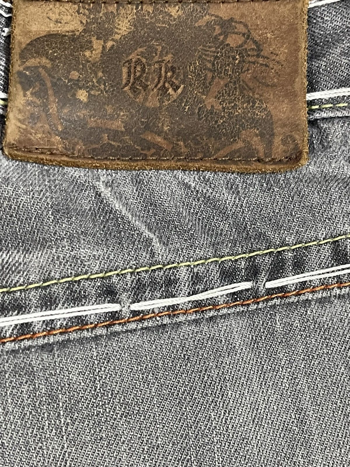 JNCO Vintage Japanese Brand Faded Wash Style Baggy Jeans Size US 32 / EU 48 - 9 Thumbnail