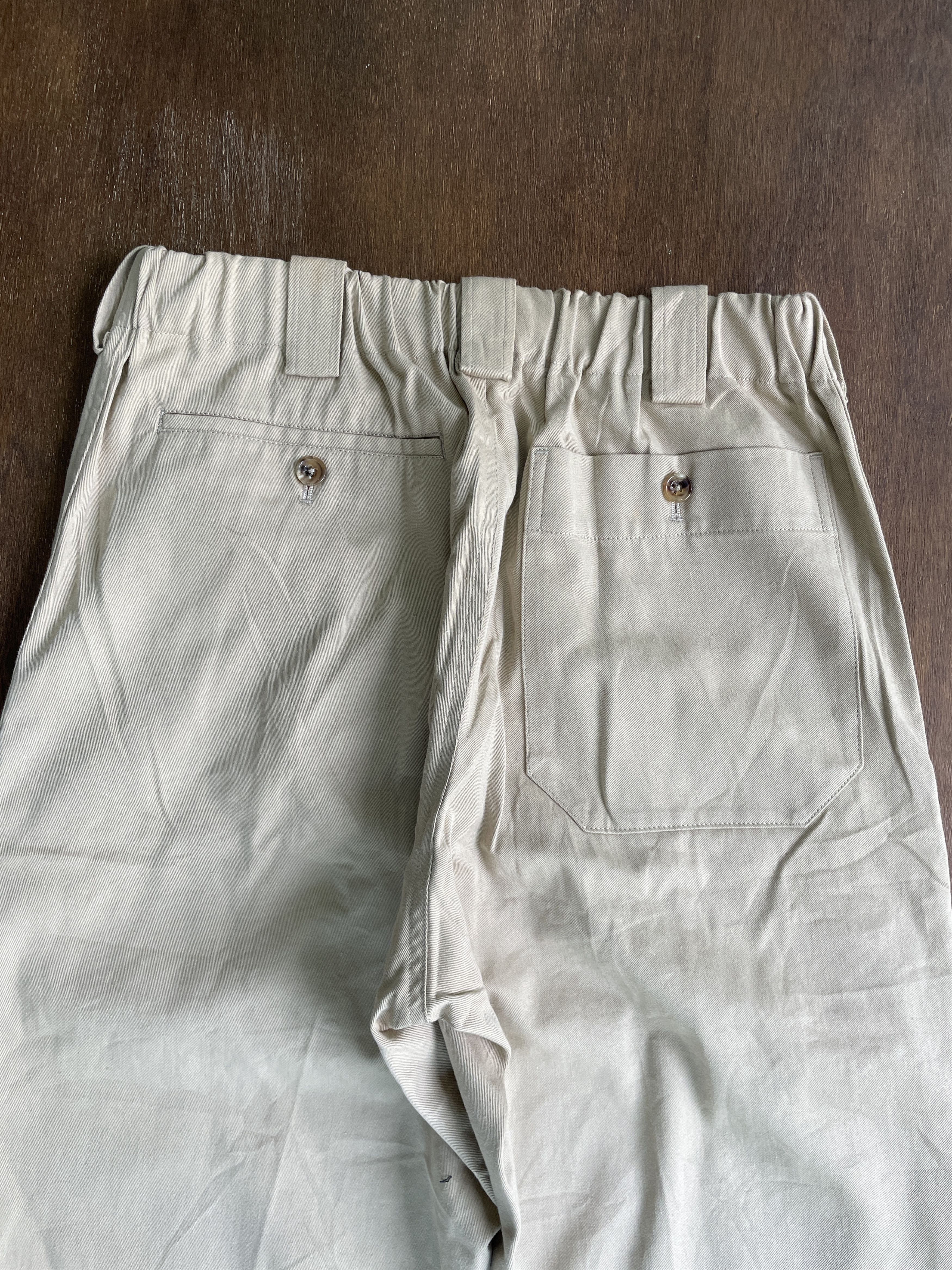 Yohji Yamamoto Yohji Yamamoto Beige Pant Size US 35 - 6 Thumbnail
