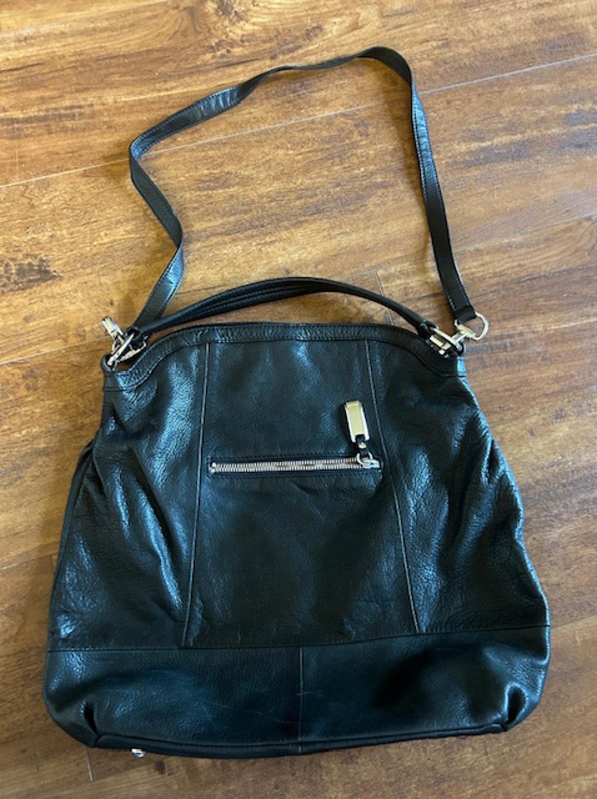 Other Makowsky Black Leather Shoulder Bag Size ONE SIZE - 1 Thumbnail