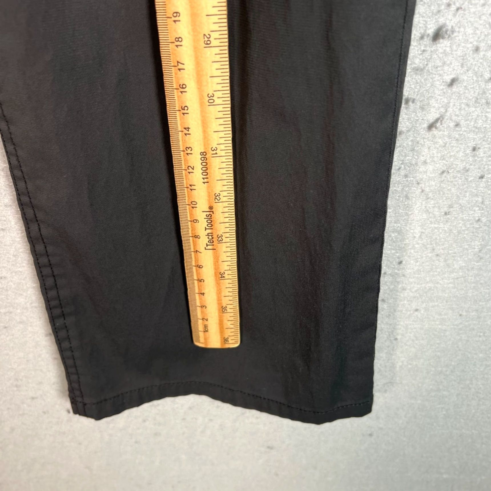 J.Crew VINTAGE J.CREW Chino Pants Womens Size 4 Black Straight-Leg 30in Inseam Cotton Blend Summer Casual Womens Size 27" / US 4 / IT 40 - 5 Thumbnail