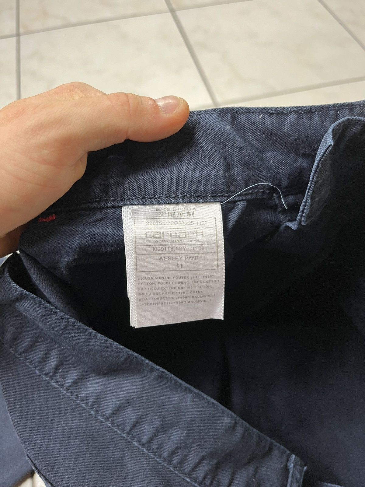 Carhartt × Vintage Carhartt wesley pant classic single knee regular trousers Size US 31 - 17 Thumbnail