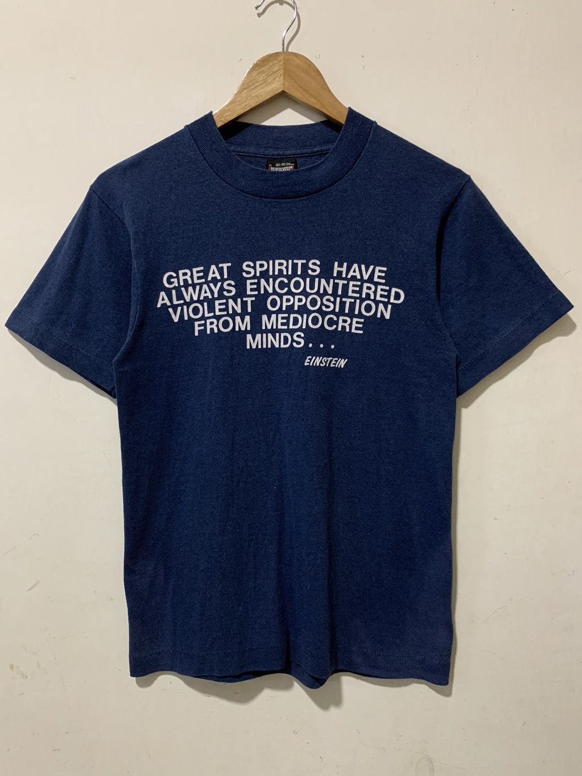 Vintage Vintage Einstein's words Rare Size US S / EU 44-46 / 1 - 1 Thumbnail