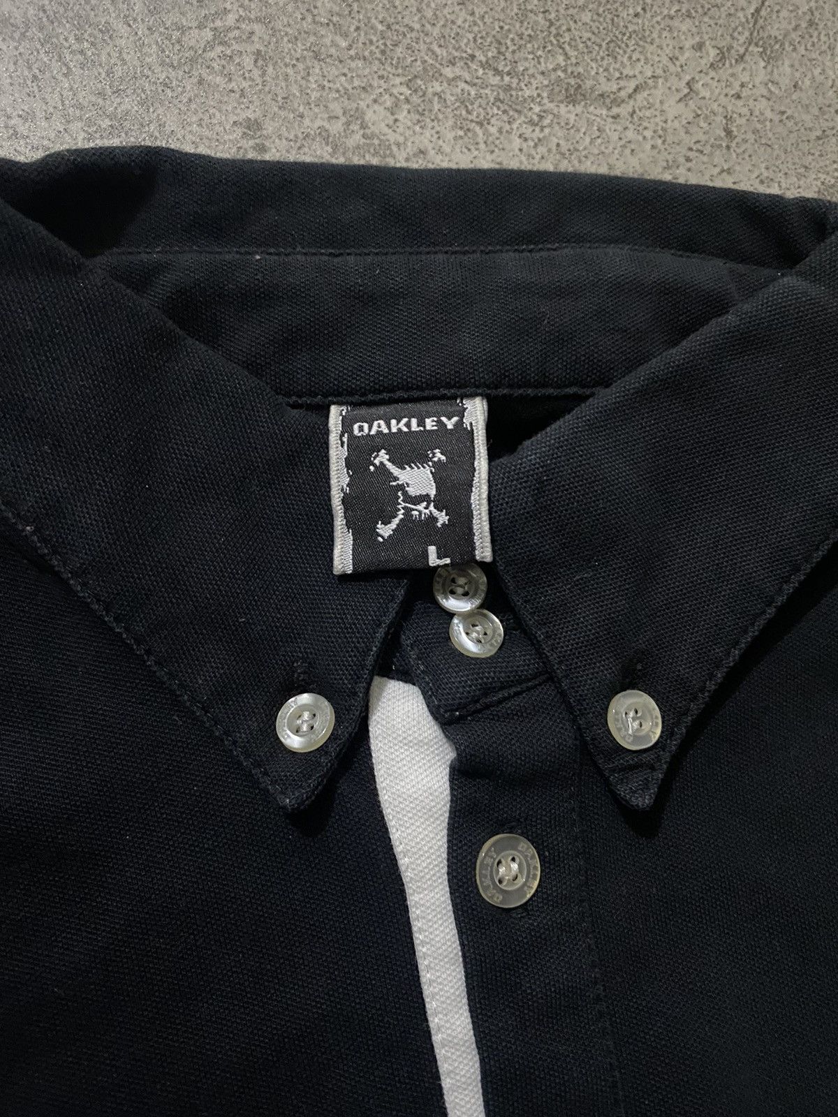 Oakley Oakley skull long polo shirt Size US L / EU 52-54 / 3 - 5 Thumbnail