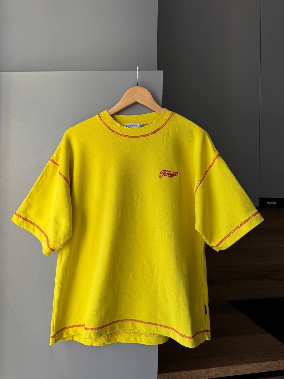 Fiorucci Fiorucci Yellow T shirt Equipe Size US M / EU 48-50 / 2 - 1 Thumbnail