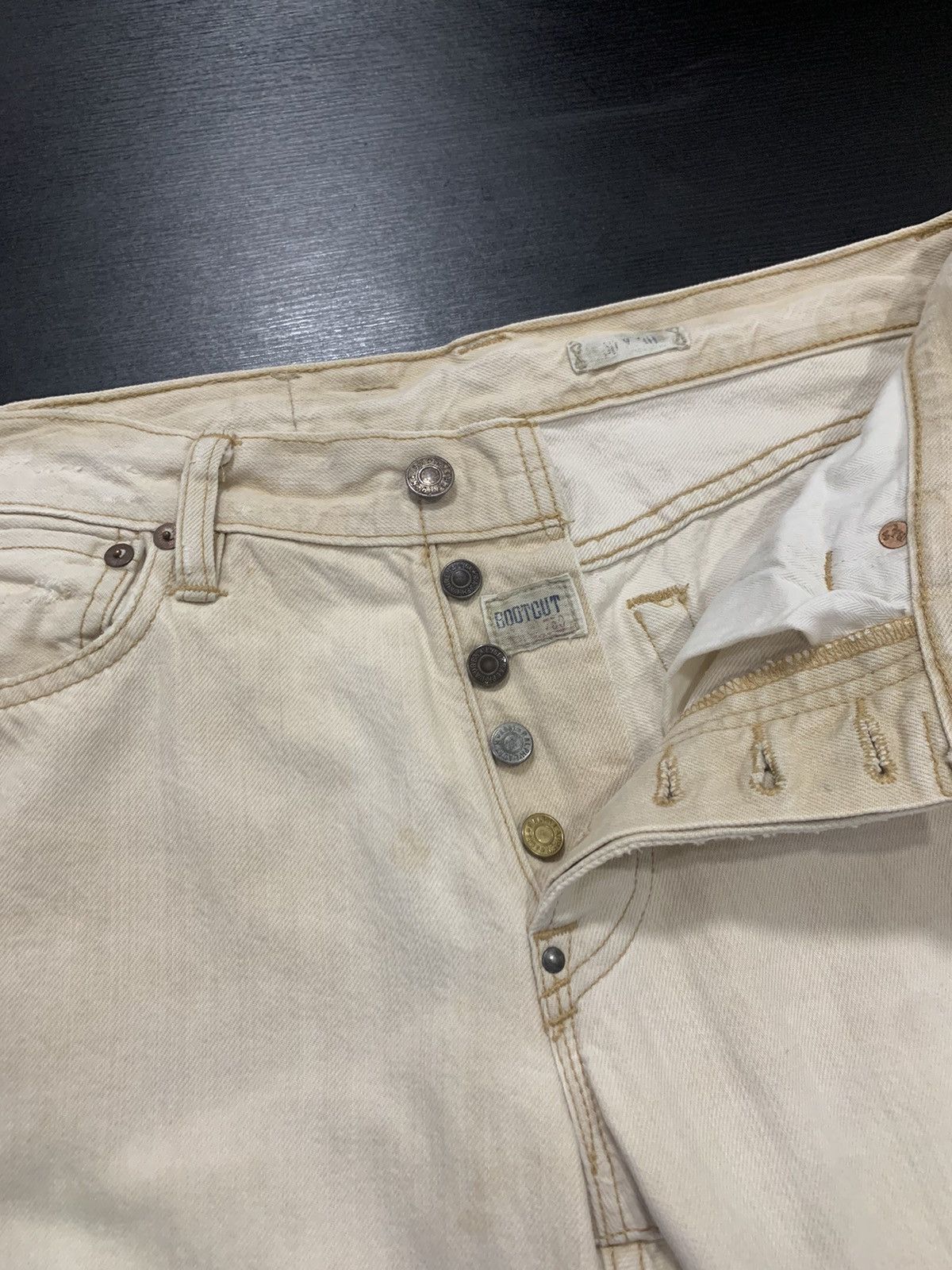 Polo Ralph Lauren × Ralph Lauren Ralph Lauren Bootcut Distressed Denim Size US 31 - 11 Thumbnail