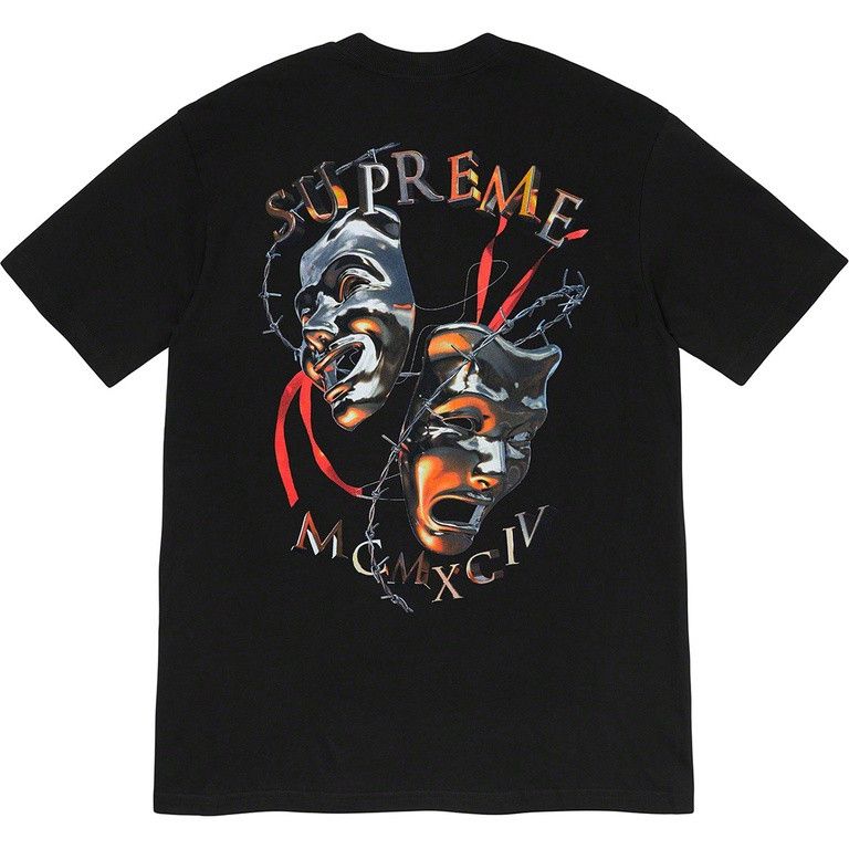 Supreme Supreme Laugh Now Tee 'Black' Size US XL / EU 56 / 4 - 2 Thumbnail
