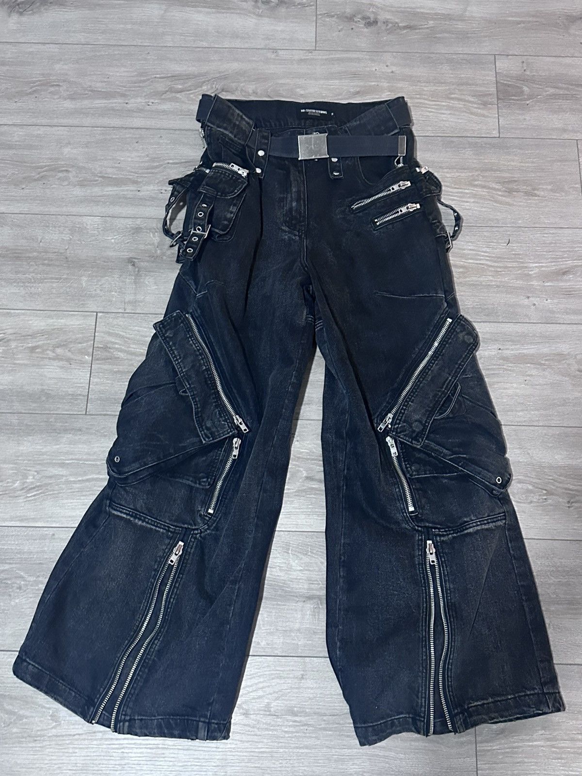 パンツ NO/FAITH Studios CARGO DENIM PANTS / BLK NO/FAITH Studios CARGO DENIM PANTS / BLK - メルカリ