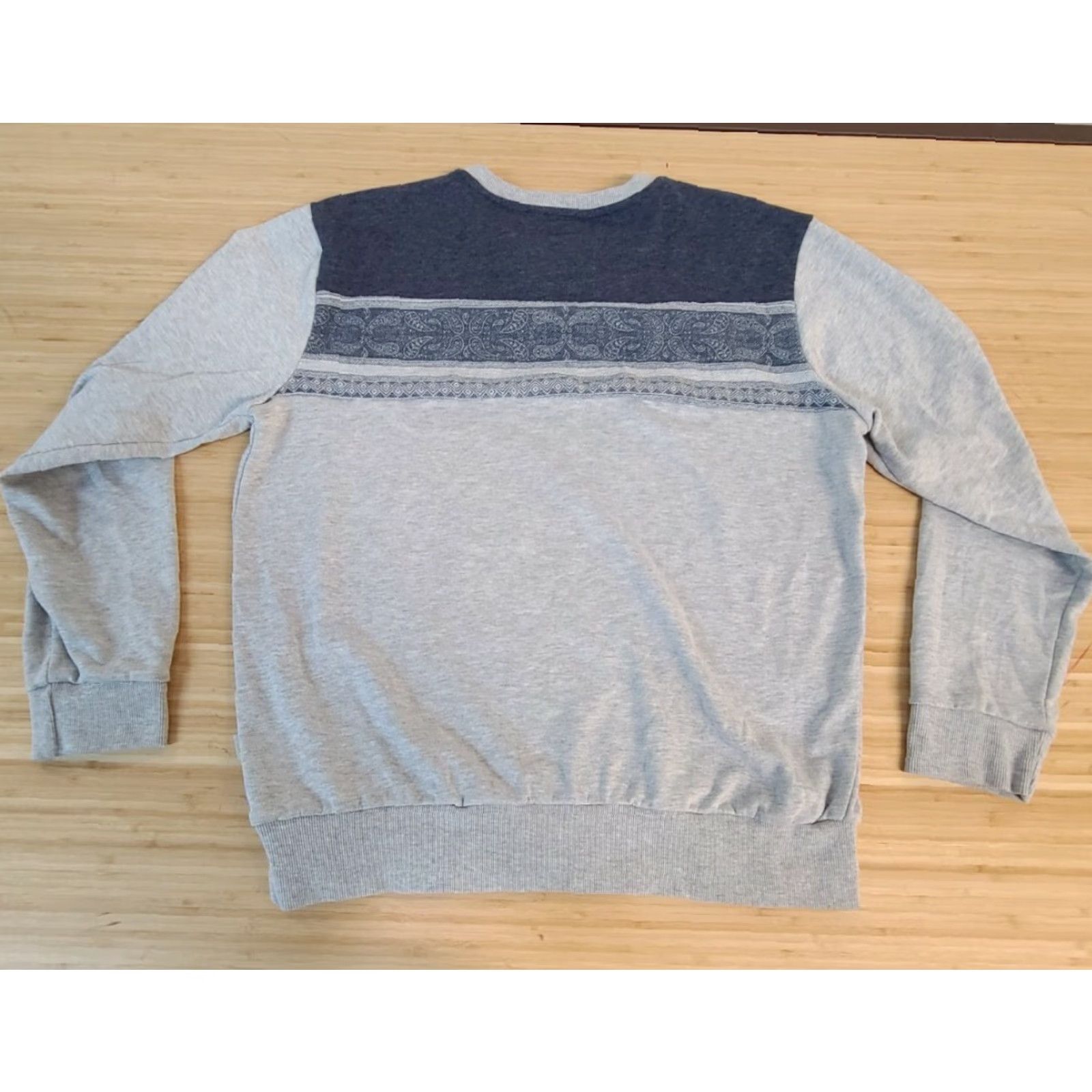 Cotton On VINTAGE 1991 by Cotton On Mens Sweater Gray M Casual Pullover Cotton Round Neck Size US M / EU 48-50 / 2 - 4 Thumbnail