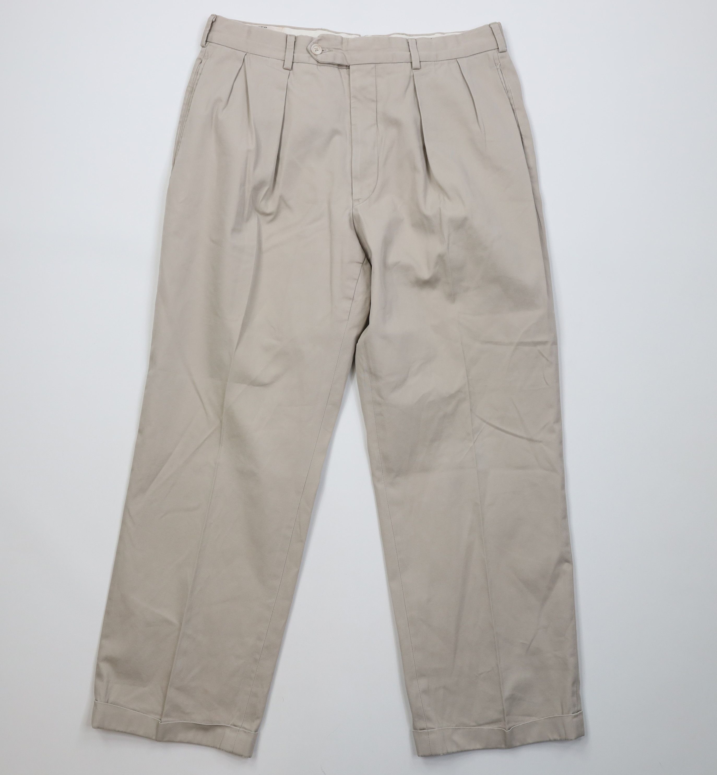 Vintage Vintage 70s Streetwear Sea Island Cotton Chino Pants USA Size US 32 / EU 48 - 1 Thumbnail
