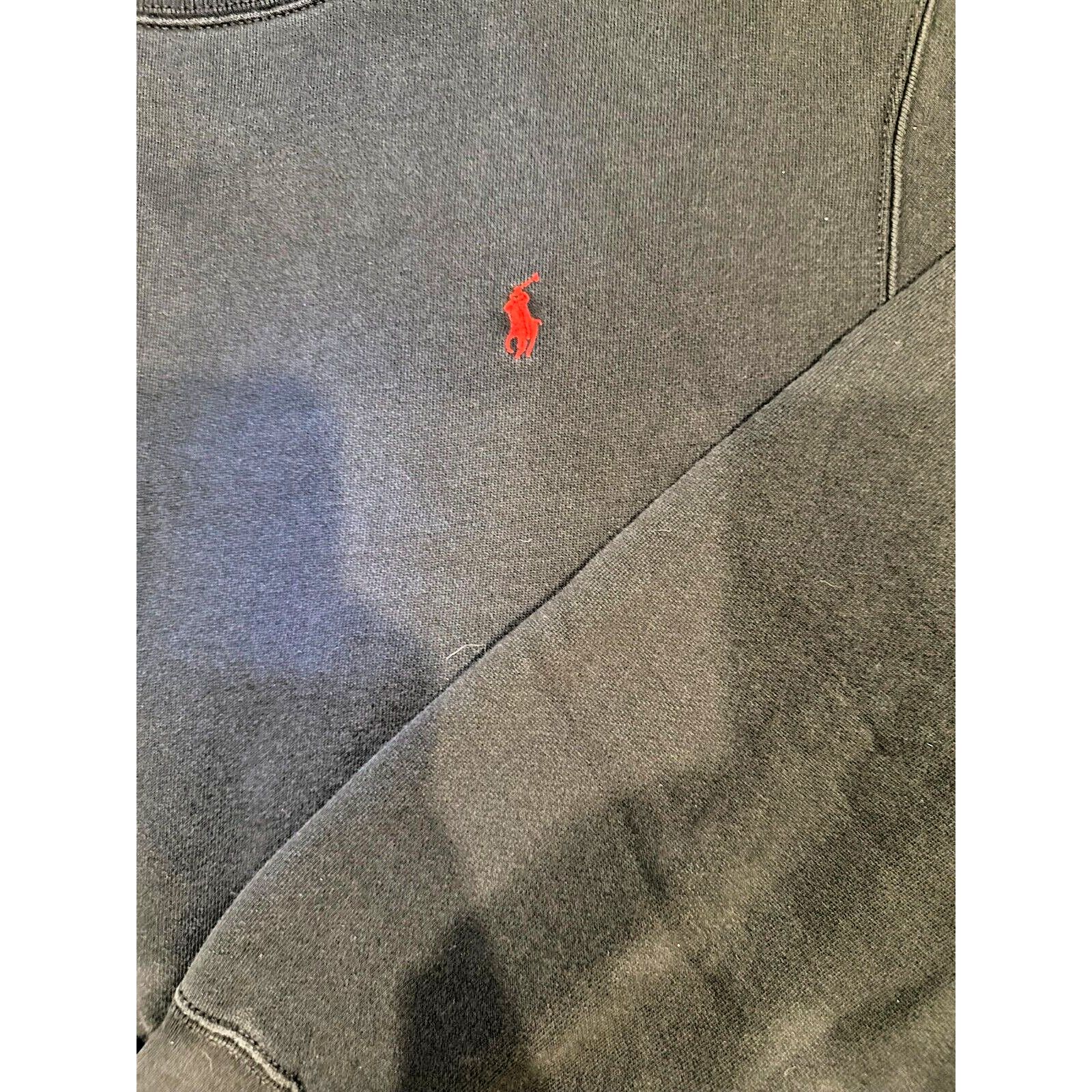 Ralph Lauren Mens Polo Ralph Lauren Crewneck Sweatshirt Black XXL Size US XXL / EU 58 / 5 - 5 Thumbnail