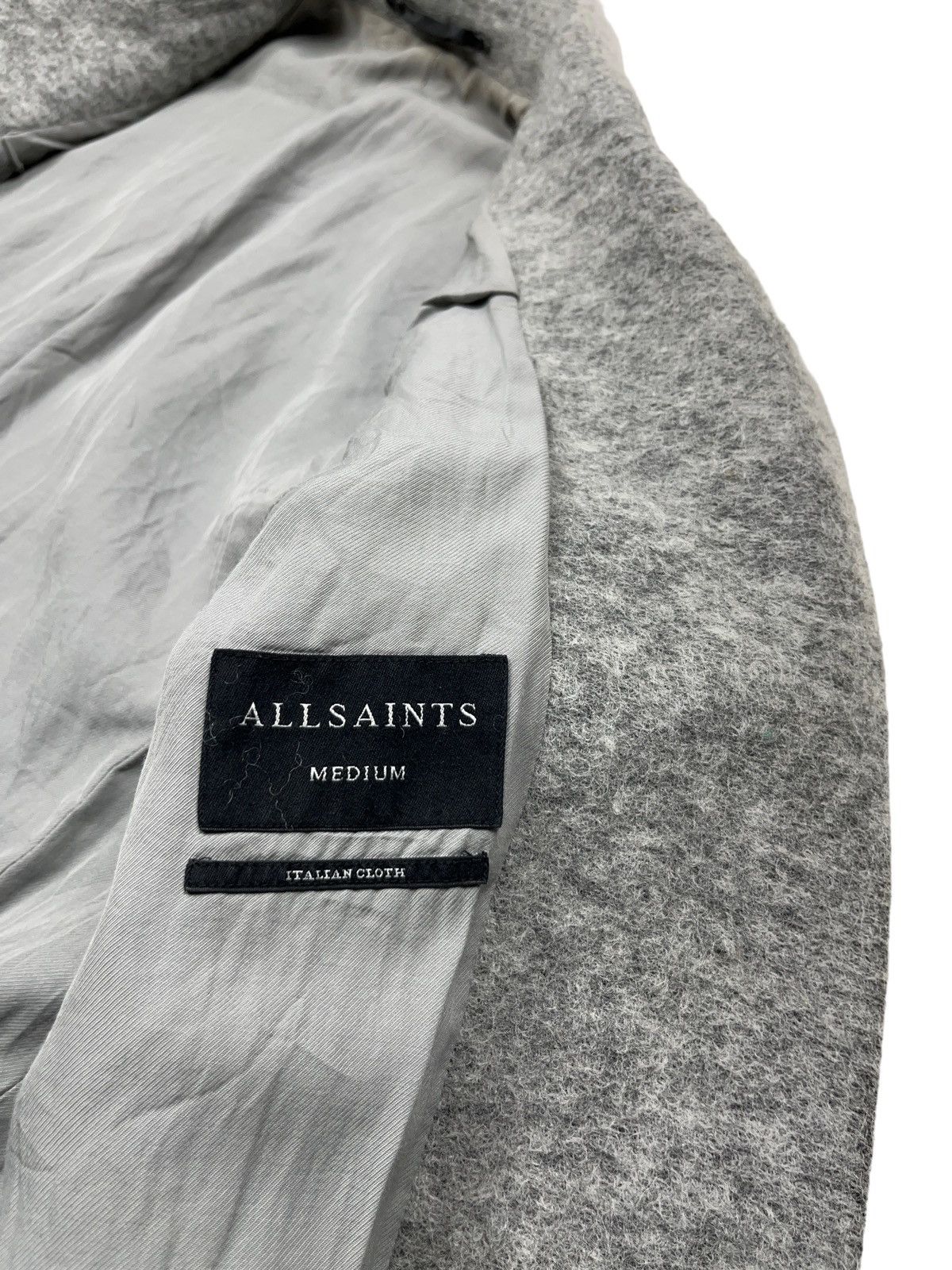 Allsaints Allsaints Sancia Ricci Gradient Ombré Wool Coat Size M / US 6-8 / IT 42-44 - 6 Thumbnail