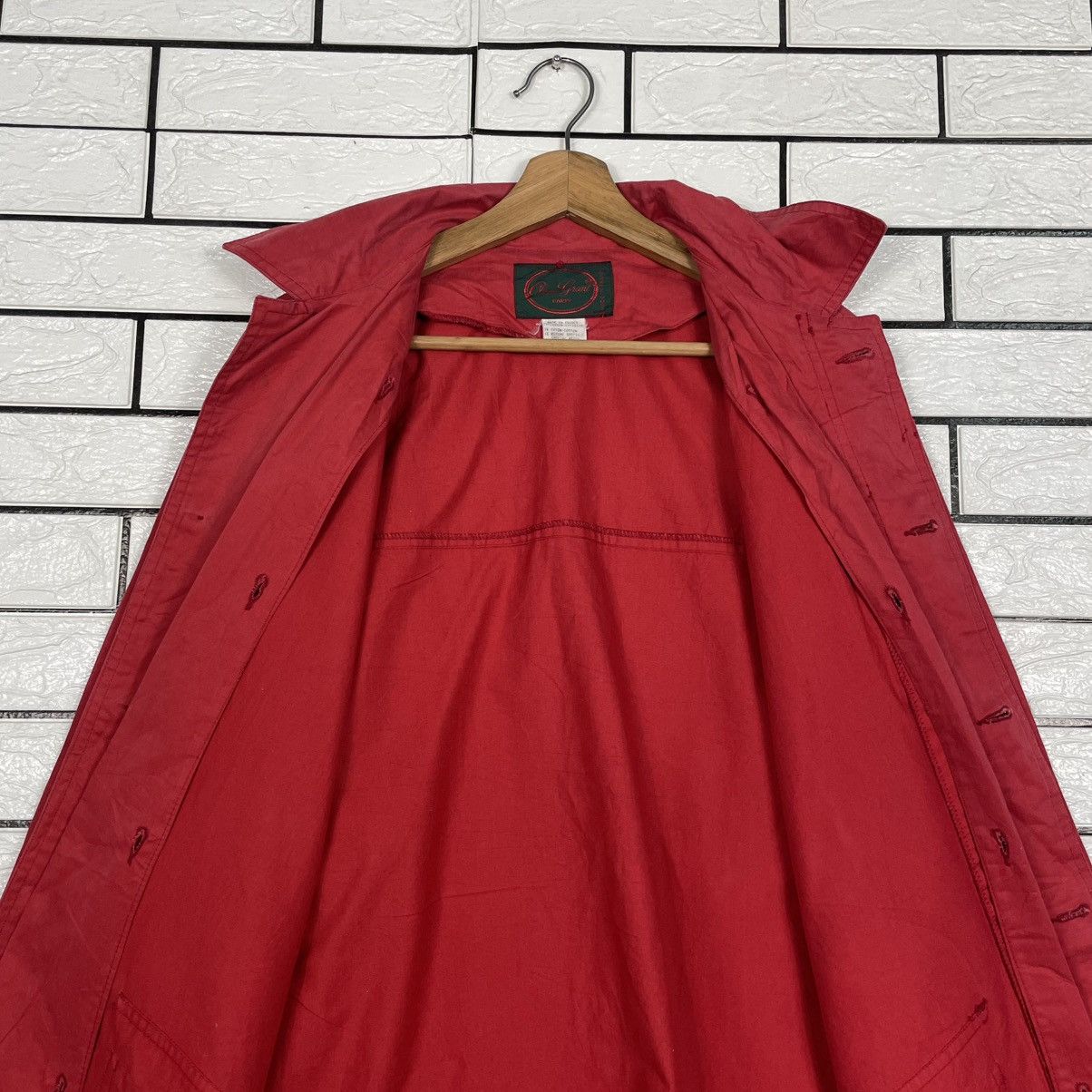 Other Oliver Grant Paris Red Overcoat Size US L / EU 52-54 / 3 - 11 Thumbnail
