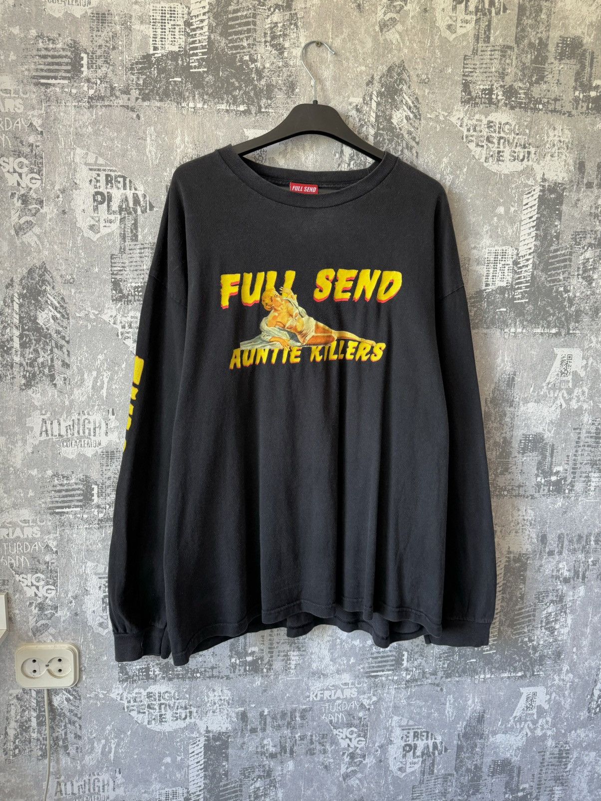 Vintage Full Send by Nell Boys Longsleeve T-Shirt Size US XL / EU 56 / 4 - 2 Thumbnail